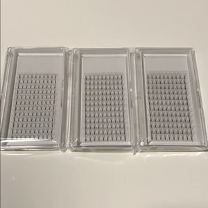 Heat bonded premade 8D volume fans 0.05 D curl